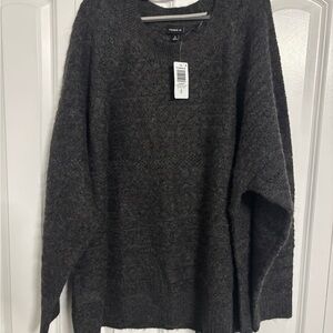 Torrid Charcoal Crewneck Sweater